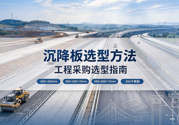 界首沉降板选择方法