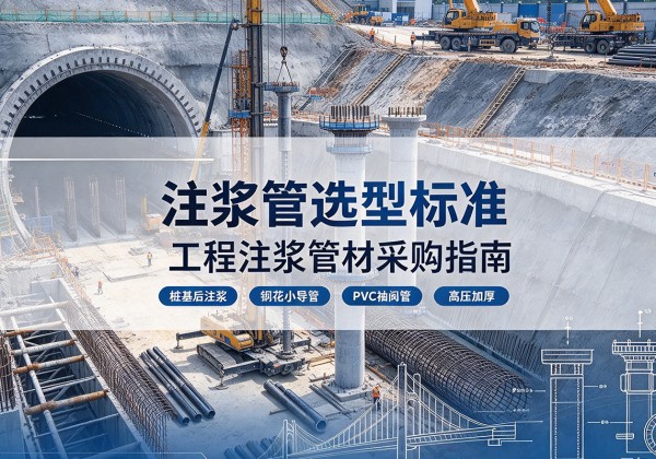 界首注浆管选型标准